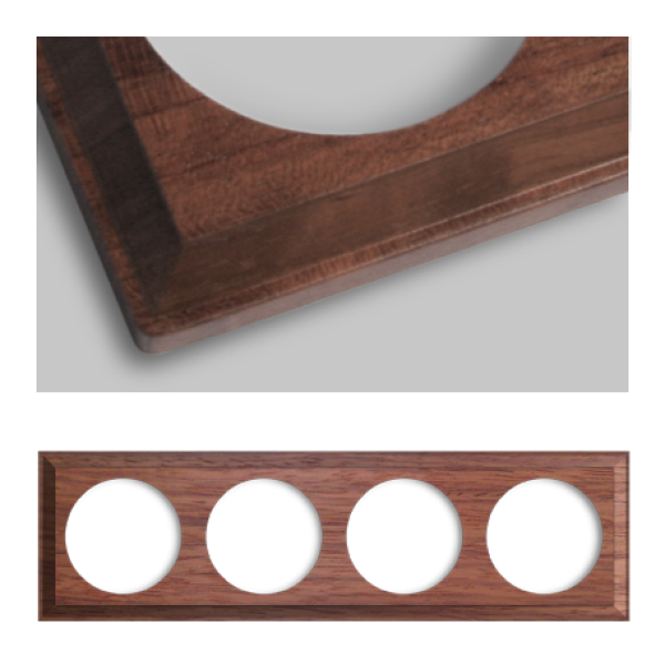 holzrahmen-edelholz-4-schalter-unterputz-eckig